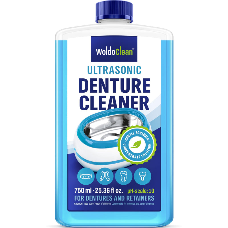 [Australia] - Ultrasonic Cleaner Solution for Dentures & Retainers - 25,36 fl oz Concentrate for ultrasonic Machines 
