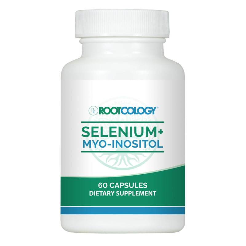 [Australia] - Rootcology Myo-Inositol + Selenium - Comprehensive Blend to Promote Hormone Balance and Immune System Health (60 Capsules) 