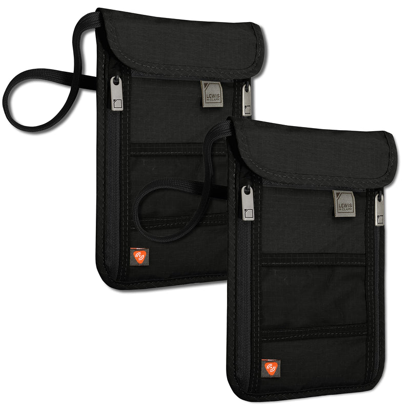Lewis N. Clark 2 Pack Black/Black