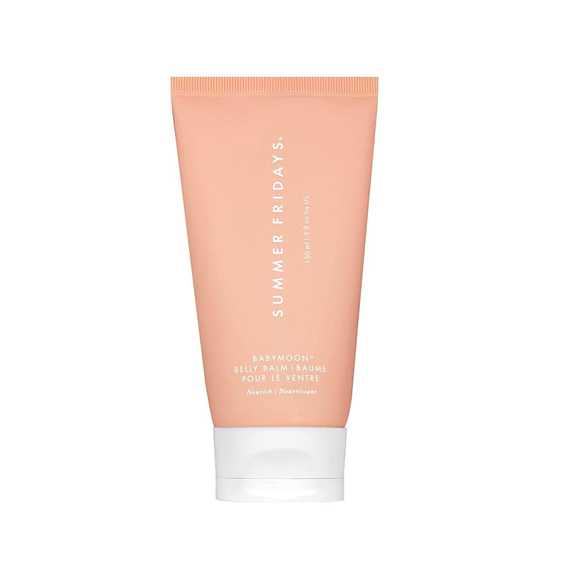 [Australia] - Summer Fridays Babymoon Belly Balm - Nourishing Balm + Body Moisturizer Enriched with Calendula Oil + Vitamin E to Help Reduce the Appearance of Stretch Marks and Dry Skin (5 Fl Oz) 