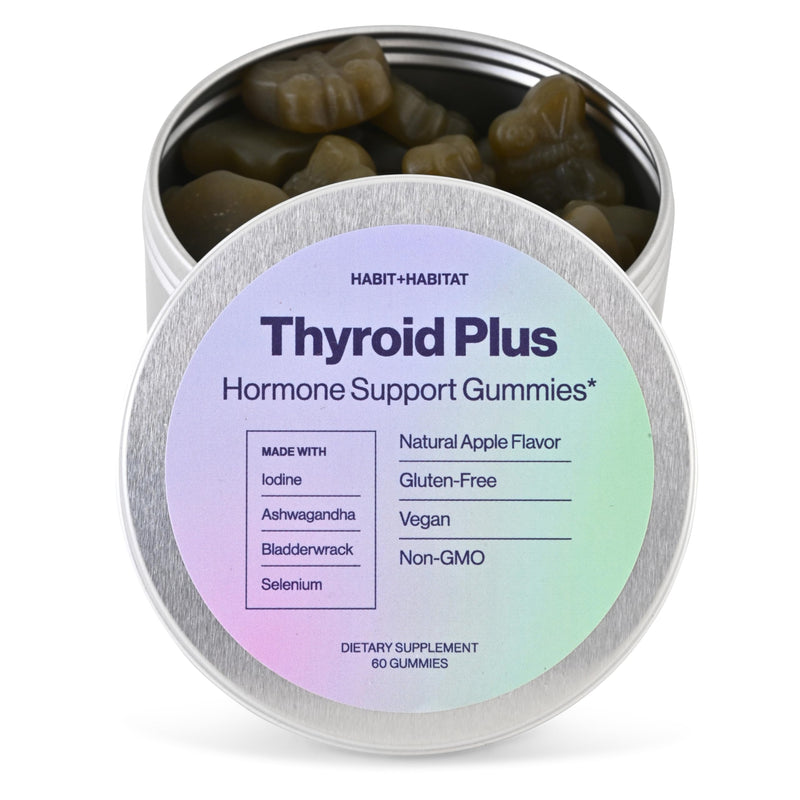[Australia] - Thyroid Plus Gummies - Ashwaganda, Iodine, Bladderwrack, Kelp, and Schisandra 