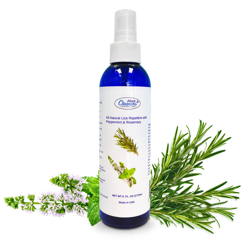 [Australia] - Lice Spray for Hair with Peppermint and Rosemary, Lice Spray for Daily Use Non Toxic and Safe for Kids and Adults, Lice Scare Away Spray for Kids. Be Head Free Lice Naturally 6 Fl. Oz 