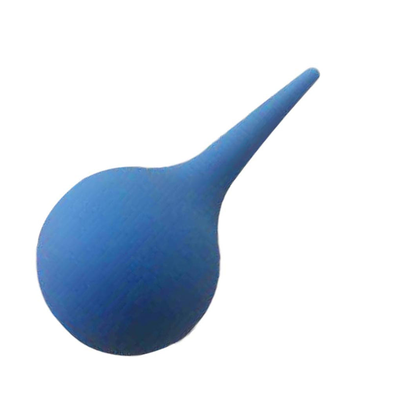 [Australia] - Healifty Ear Rubber Suction Ear Washing Syringe, Squeeze Bulb Ear Syringe Cleaning Toner Suction Bulb 75ml 1PCS (Blue) Ear Flush 