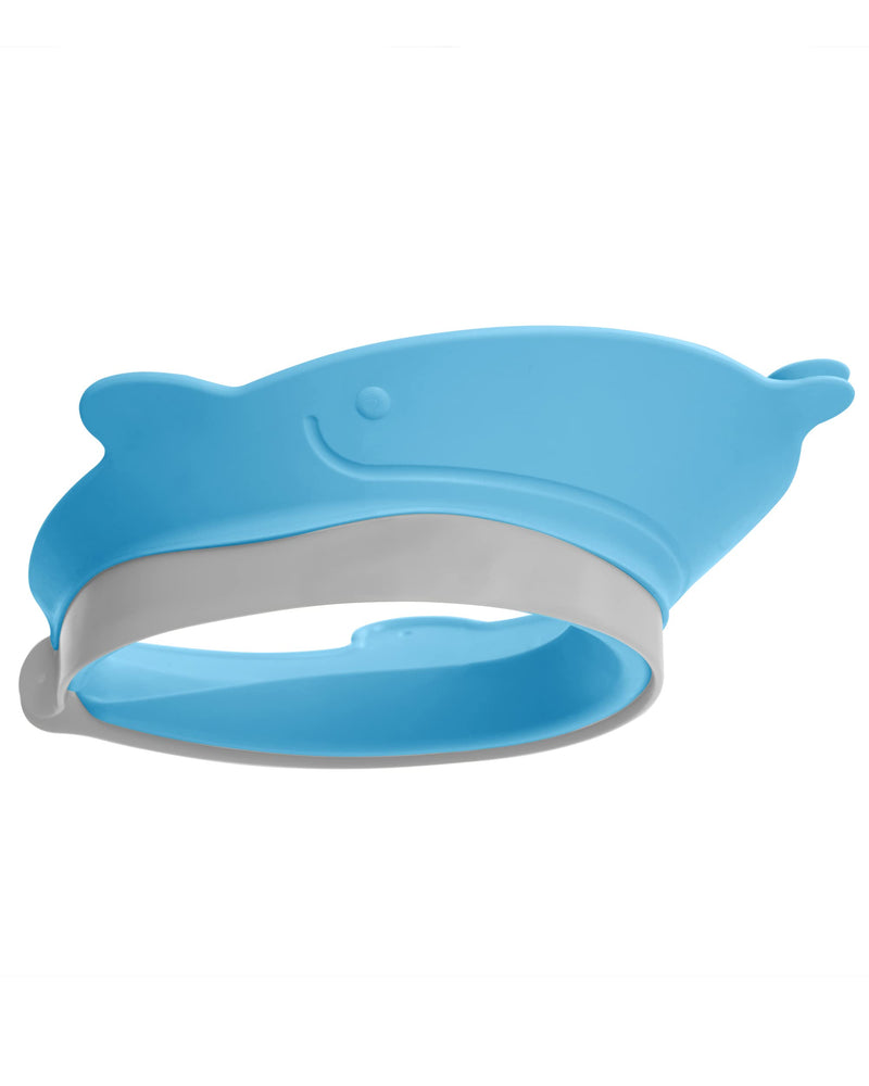 [Australia] - Skip Hop Baby Shower Cap Shield, Moby Bath Visor for Baby and Kids 9m +, Blue 