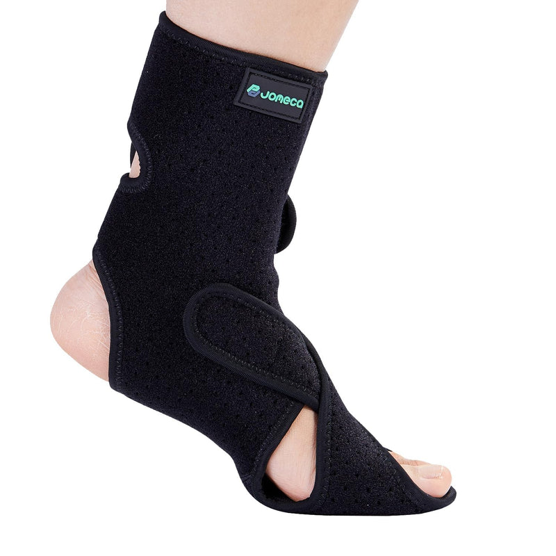 Drop Foot Brace with Arch Support Adjustable AFO Foot Orthosis Brace for Walking, Relieve the Instability of Lower Limbs by MS, TBI, Stroke, Cerebral Palsy, Fracture (Left, Large) Left