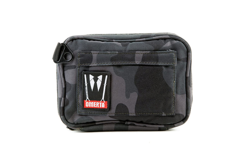 Odor Sealing Padded Pouch, Carbon-Lined Smell Blocking Bag with Protective Interior for Glass & Gear, Water-Resistant Exterior, Low-Profile & Discreet (8 Inch, Camo) 8 Inch