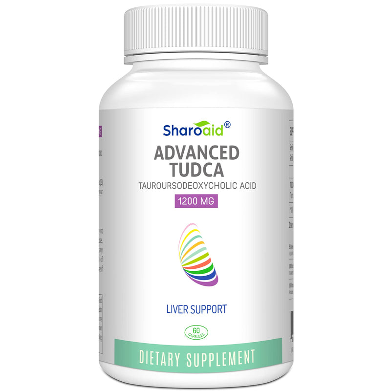 [Australia] - TUDCA Liver Support Supplements 1200 mg-Third Party Tested-High Strength Formula-Bile Salts for Liver Detox Cleanse-Vegan Capsules for Liver,Kidney,Gallbladder Health,1 Bottle-60 Capsules 60 Count (Pack of 1) 