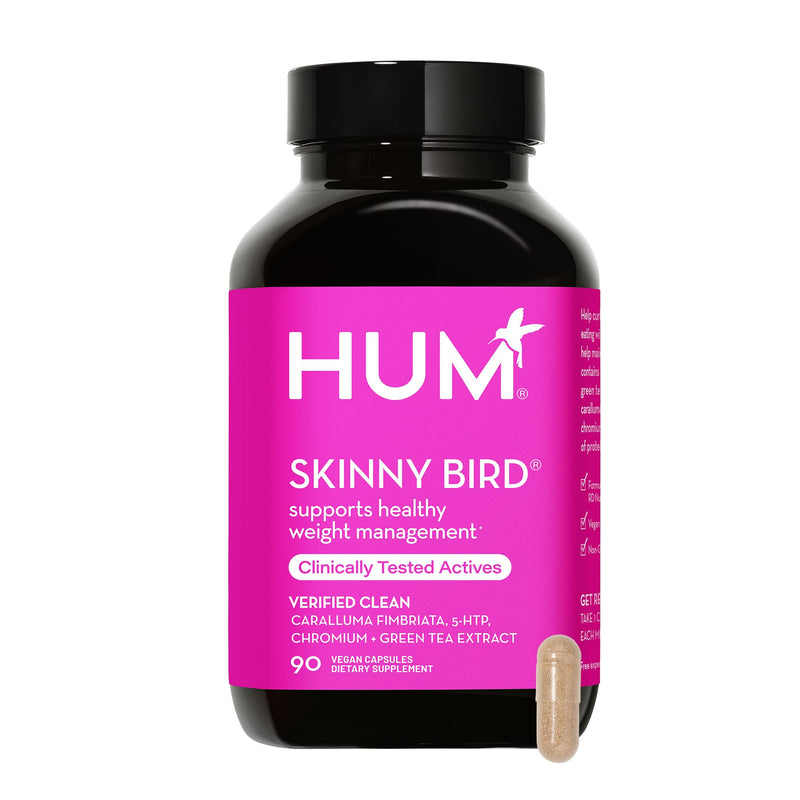 [Australia] - HUM Skinny Bird - Appetite Suppressor for Women with Caralluma, Chromium, 5 HTP + Green Tea Extract (90 Capsules) 