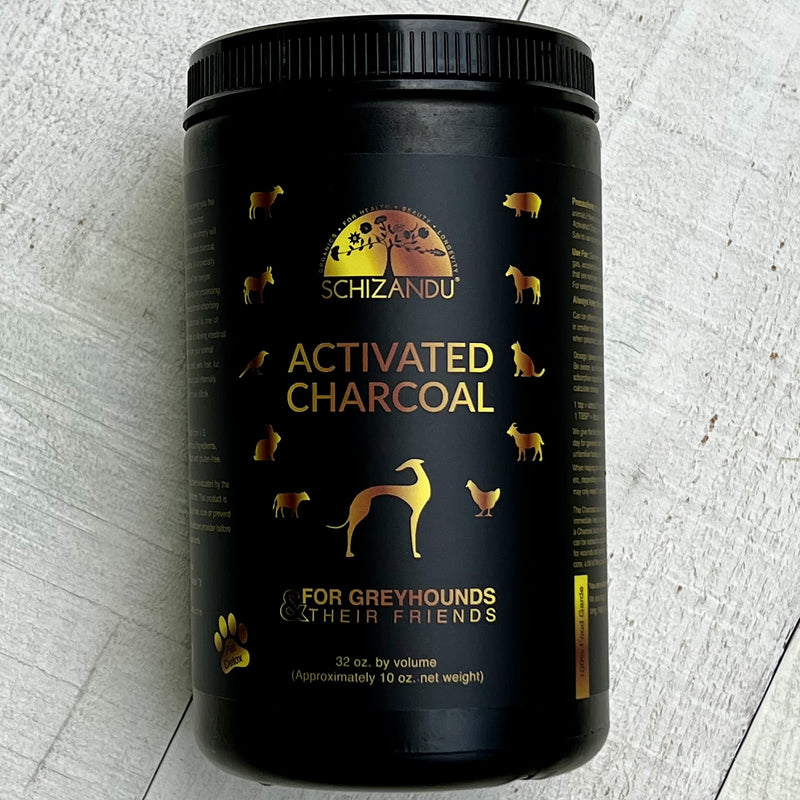 Activated Charcoal Powder for Dogs and All Pets, Livestock. Organic. for Digestive Upset, Poisonings, Detox, Dental Health, Kidney Relief, General Well-Being, Longevity, 10 oz / 1qt - PawsPlanet Australia