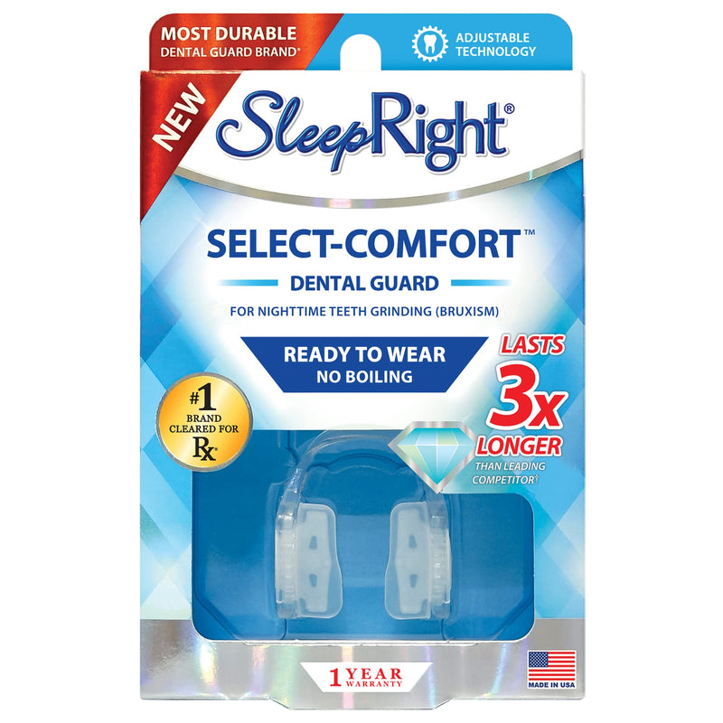 [Australia] - SleepRight Select-Comfort Dental Guard (New Version) - Sleeping Teeth Guard – Mouth Guard to Prevent Teeth Grinding 