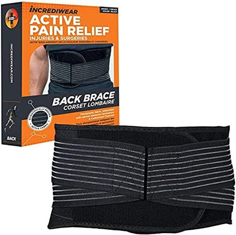 [Australia] - Incrediwear Back Brace - Back Support Brace for Back Pain Relief from Muscle Pain, Sciatica or a Herniated Disc, Everyday Lower Back Lumbar Support (X-Large) X-Large 
