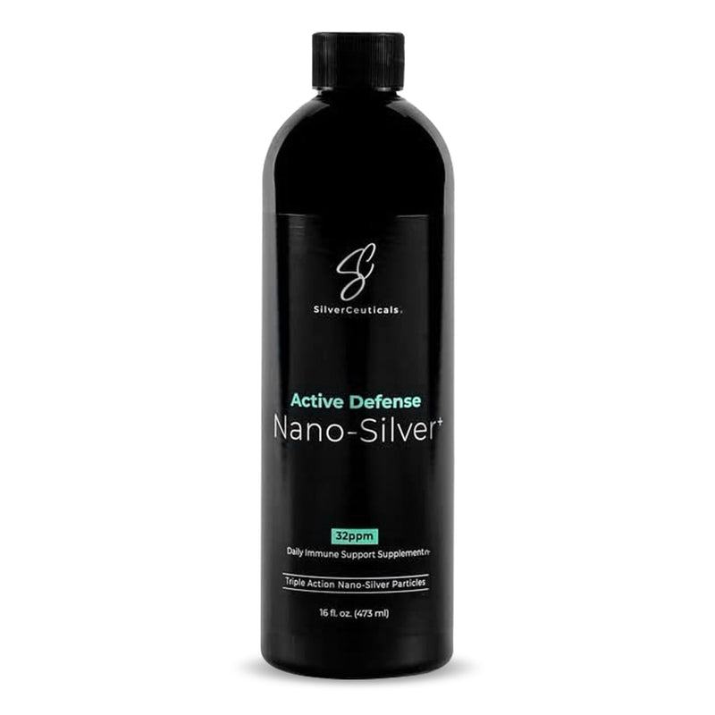 [Australia] - Colloidal Silver w/Nano Technology - 32ppm 16oz - 8X More Effective - Natural Immune Support - Save The Sick Days - Ages 5 & Up - Outperforms Higher PPM Silvers - No Taste & Smell - 3rd Party Tested 16 Fl Oz (Pack of 1) 
