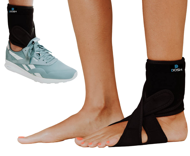 [Australia] - AFO Foot Drop Brace - Drop Foot Brace for Walking - AFO - Unisex (Left- One Size) Left- One Size 