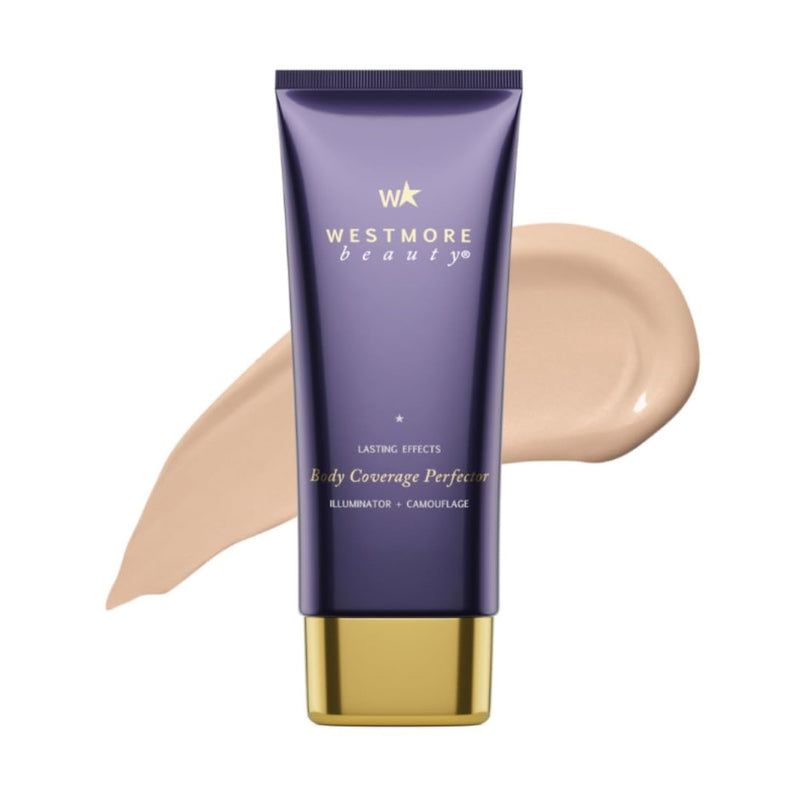 [Australia] - Westmore Beauty Body Coverage Perfector – Waterproof Leg & Body Makeup - Tattoo Cover Up Makeup - 3.5 Oz (Light Radiance) 3.5oz Light Radiance 