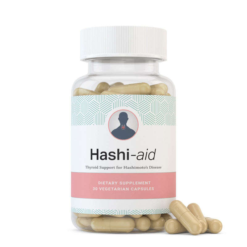 [Australia] - HashiAid - Low Thyroid supplement - Hashimoto's Disease support - Hypothyroidism - Fight Fatigue, Balance Hormones, Promote Focused Energy - Turmeric, Iodine, Zinc, Selenium and more 1 