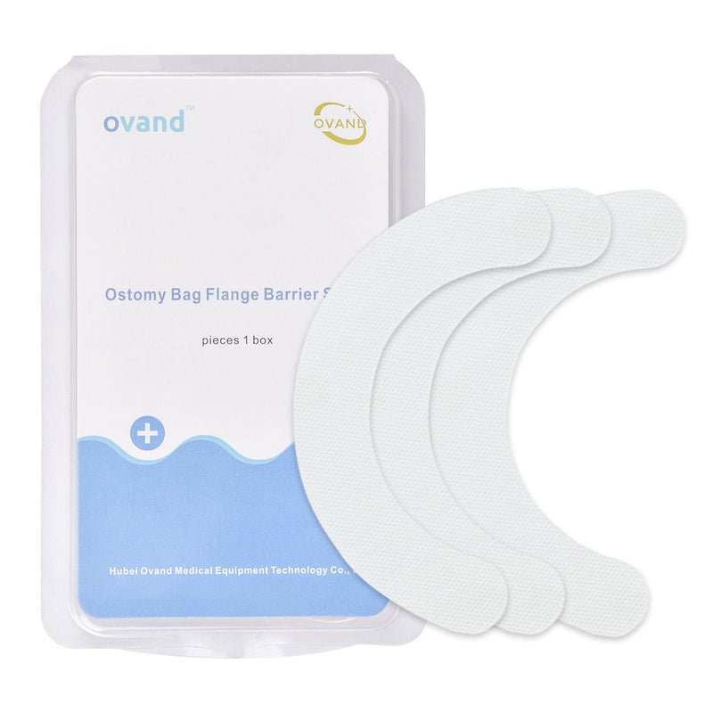 [Australia] - Ostomy Barrier Strips,Ostomy Supplies,Elastic Skin Barrier Strip, Ostomy Barrier Tape extenders for Skin Adhesive colostomy Bags (20pcs) 20pcs 