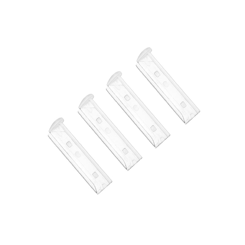[Australia] - Tweezerman Facial Razor Replacement Blades, 4 Count (Pack of 1) 