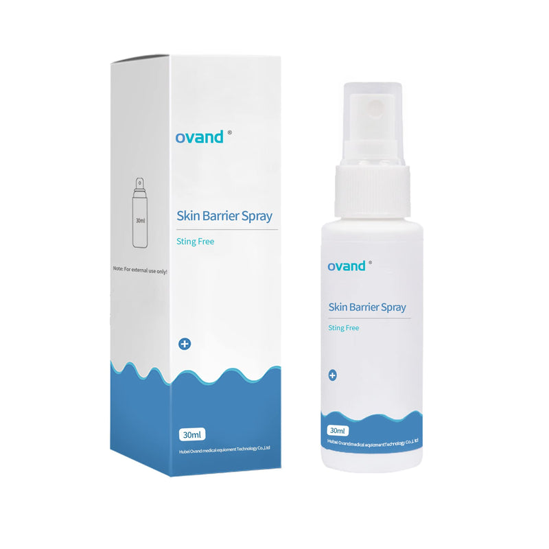 [Australia] - No Sting Ostomy Barrier Spray - Skin Barrier Film for Sensitive Skin - Skin Barrier for Protection Around Stomas and Wounds 