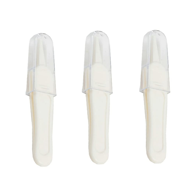 [Australia] - GSHLLO 6 Pcs Baby Nasal Tweezers Nose Cleaning Tweezers Infant Booger Pickers Removers Ear Cleaning Clips Care Tools for Baby 
