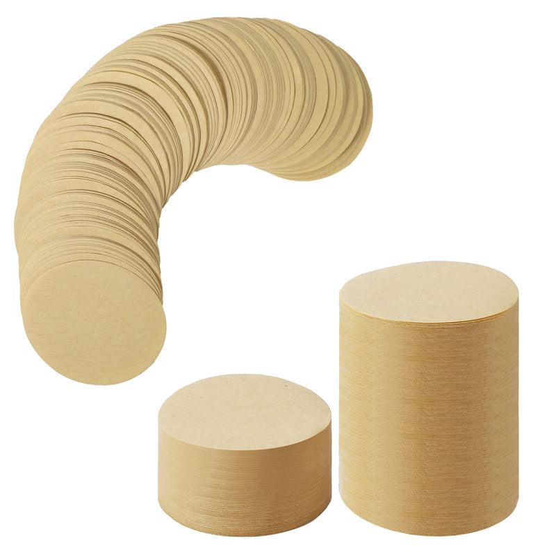 [Australia] - Replacement Paper Filter Packs Laicky 800 Count Unbleached Coffee Filter Paper Round Coffee Maker Filters Compatible with Aerobie Aeropress Coffee and Espresso Makers Disposable Coffee Tea Filters 