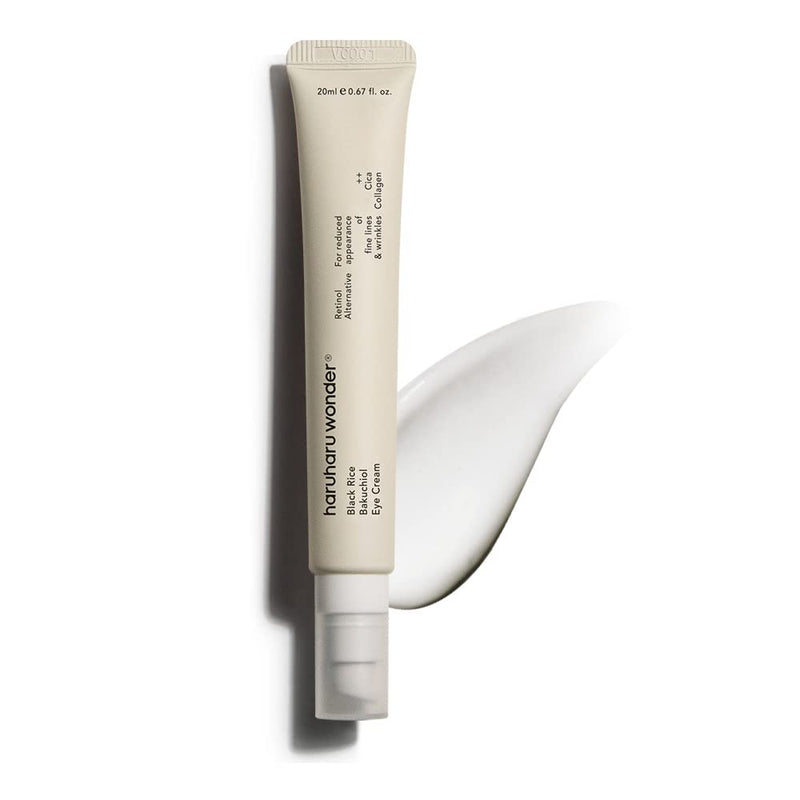 [Australia] - [Haruharu Wonder] Black Rice Bakuchiol Eye Cream 0.67 fl.oz / 20ml | Anti-Aging, Wrinkle Care, Natural Retinol Alternative | Cruelty Free, EWG-Green 0.7 Fl Oz (Pack of 1) 