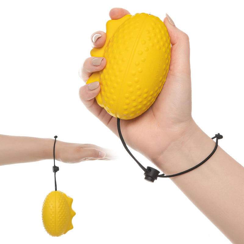 [Australia] - Fanwer Stress Balls for Adults and Seniors with The Adjustable Wrist Strap, Hand Exercisers for Strength, Finger Ball for Hand Therapy, Arthritis, Physical Therapy, Carpal Tunnel 