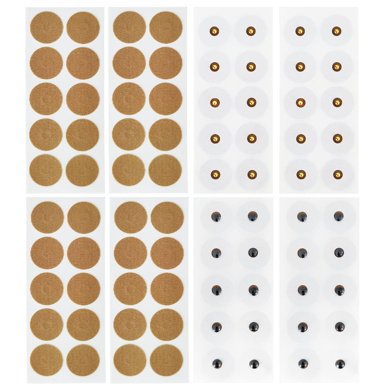 [Australia] - Magnetic Acupressure Patches, Spot Magnet Kit Contains 3000 Gauss 40 Magnets + 600 Gauss 40 Magnets 