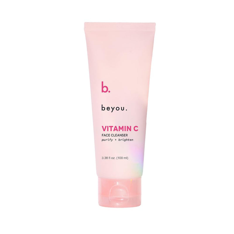 Beyou. Vitamin C Face Cleanser – K-Beauty Clean Skin Care – Gentle Cream to Foam Face Wash for All Skin Types Including Sensitive Skin – Makeup Remover Korean Skincare – 3.38 fl oz Step 1. Cleanser 3.38 Fl Oz (Pack of 1)