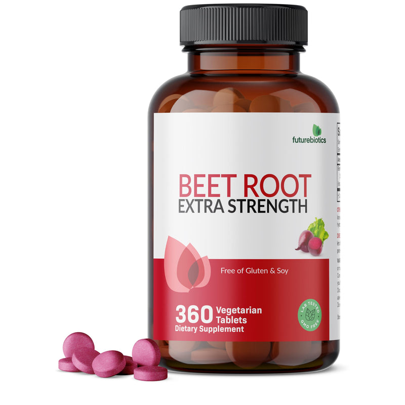 [Australia] - Futurebiotics Beet Root Extra Strength, Non-GMO, 360 Vegetarian Tablets 360 Count (Pack of 1) 