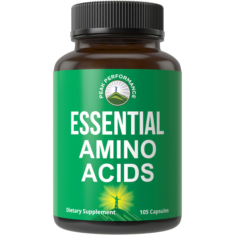 [Australia] - All 9 Essential Amino Acids Supplement. Capsules With 3x More Leucine For Muscle Recovery, Growth. EAA Supplement Better Than BCAA / BCAAS Branched Chain Aminos Acid. USA Tested EAAs Men + Women 
