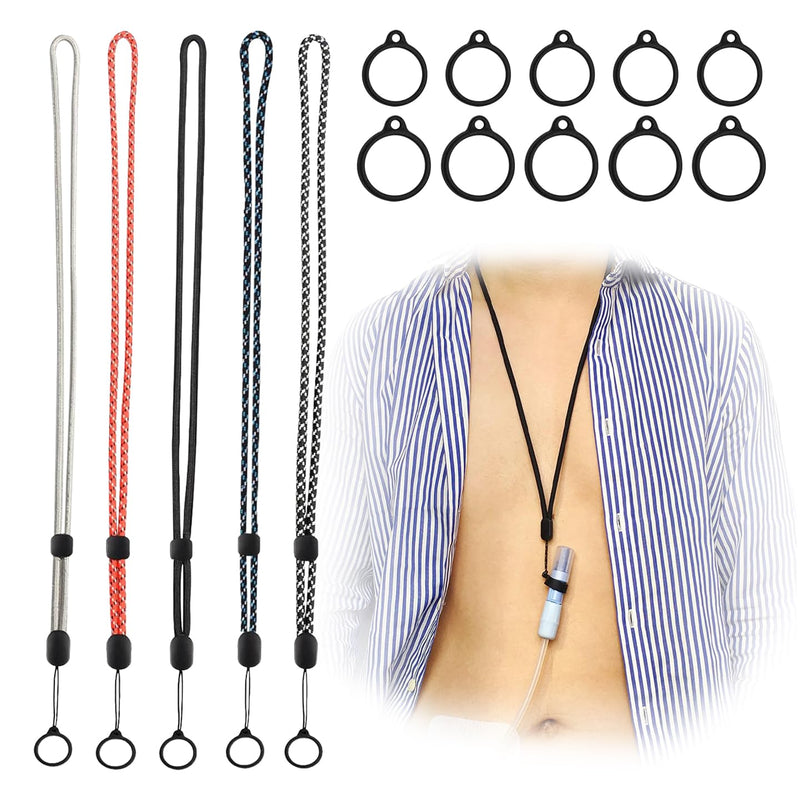 [Australia] - 5 Sets Peritoneal Dialysis Accessories, PD Catheter Holders, Perfect Replacement for PD Catheter Belts/Peritoneal Dialysis Belts, Catheter Peritoneal Supplies, Adjustable Shower Lanyard 
