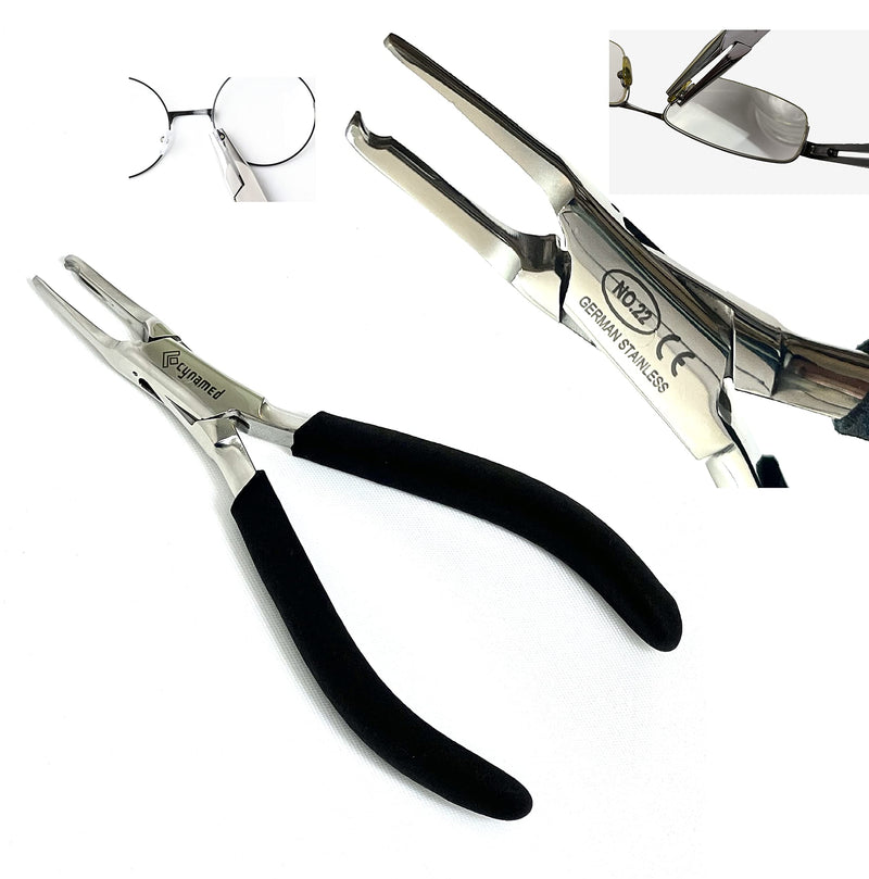 [Australia] - Premium -Nose Pad Arm Adjusting Pliers Eyeglass Arms Frame Eyeglasses Nose Pad Remover, Multi-purpose Optical Optician Tool for Glasses Repair Assembling & Adjusting (NOSE PAD PLIER) NOSE PAD PLIER 
