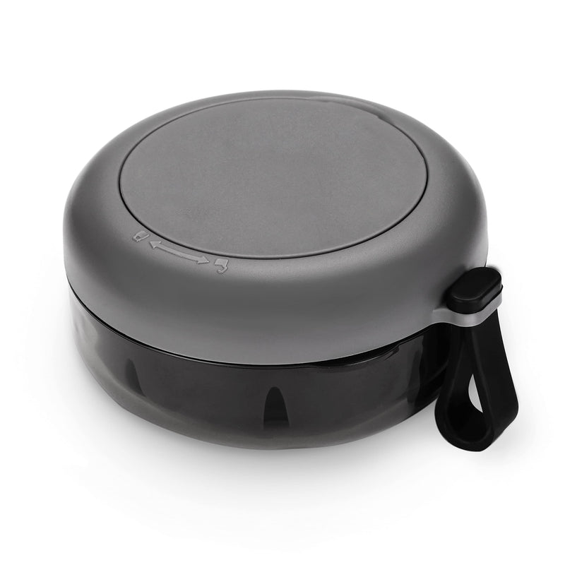 [Australia] - Denture Case, Definitely No-Leak Denture Bath Box for Traveling Perfectly, Denture Cup with Strainer & Magnetic Mirror,Completely Clean Care for Retainer, Mouth Guard, & Denture (BLACK)… BLACK 