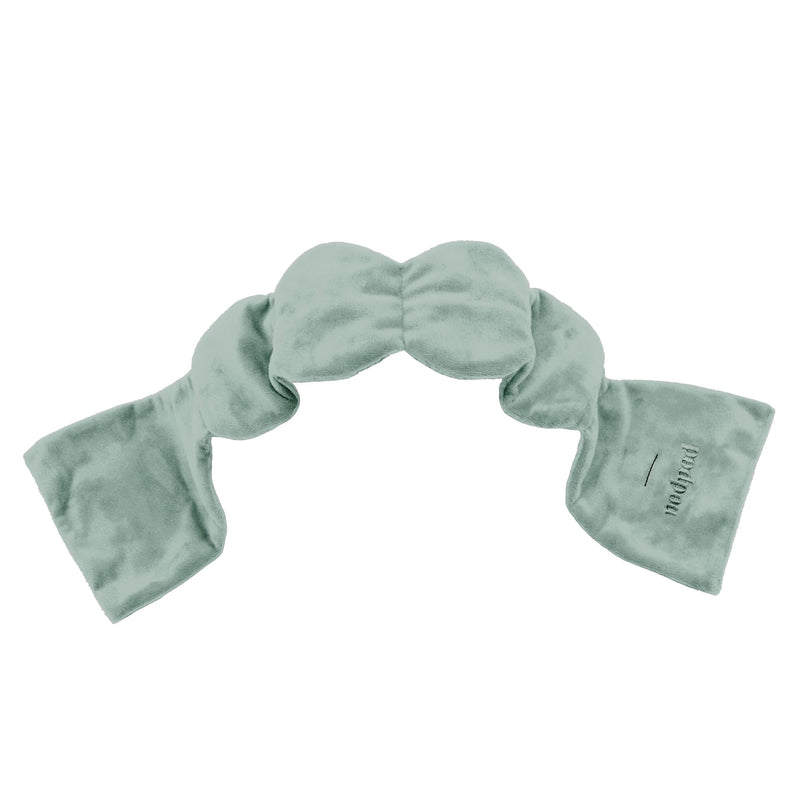 [Australia] - Nodpod Gentle Pressure Sleep Mask | Patented Light Blocking Design for Sleeping, Traveling & Relaxation - Sage Sage Cotton 1 Count (Pack of 1) 
