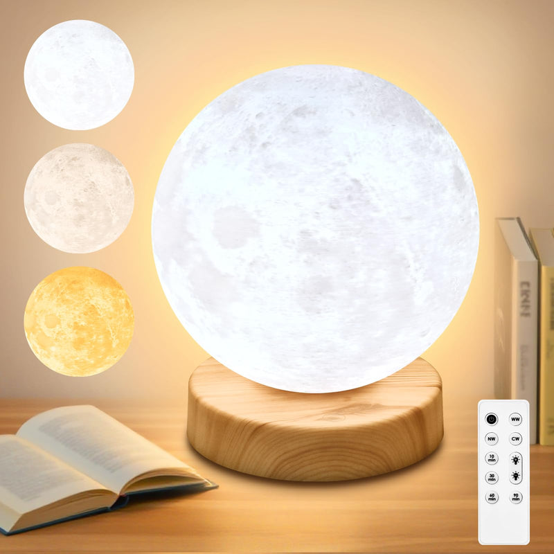 [Australia] - Light Therapy Lamp,10000 Lux Sun Lamp with 3 Color Temperatures,Stepless Brightness,Timer & Memory Function, Happy Sunlight Lamp,Full Spectrum Light with Remote Control for Home, Office Brown 