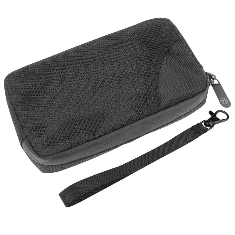 [Australia] - FIREDOG Odor Proof Bags, Smell Proof Pouch Carbon Lined Travel Stash Storage Smellproof Bags (Black, 6.5"x4") Black 