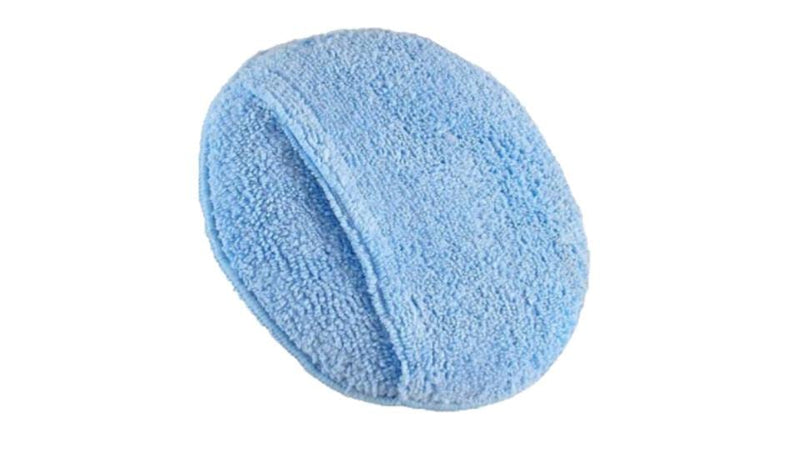 [Australia] - Leather CPR | Microfiber Applicator (5in) | Round Lint-Free Cleaner & Conditioner - Covers Surfaces Quickly While Using Less Cream - Finger Pocket Improves Grip - Washable & Reusable 1 Microfiber Applicator 