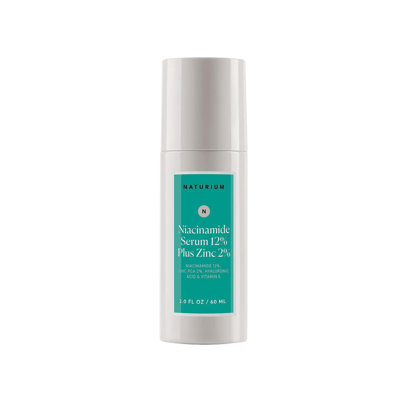 Naturium Niacinamide Face Serum 12% Plus Zinc 2% Jumbo, Anti-Aging, Pore Minimizer & Dark Spot Corrector with Hyaluronic Acid & Vitamin E, Vegan & Cruelty-Free, 2 oz 2 Fl Oz (Pack of 1)