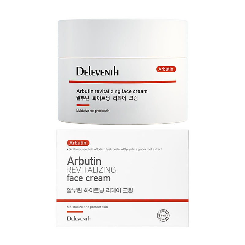 Korean Brand α-Arbutin Revitalizing Face Cream 30g / with Vitamin C and Sodium Hyaluronate for a Brighter, Even-Toned Complexion and Deep Hydration