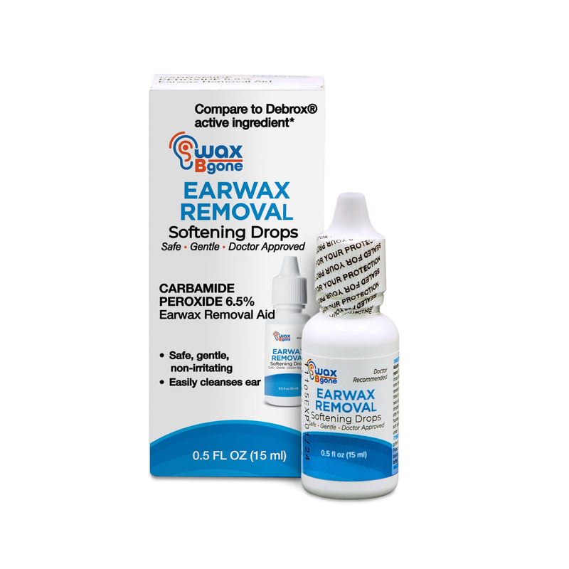 [Australia] - WaxBgone Ear Wax Removal Drops - Dissolves Ear Wax with Gentle Foaming Action - Safe and Effective Wax Softening Ear Drops - Aids Irrigation of Clogged Ears for Adults and Kids - 0.5 Fl. Oz.Bottle 