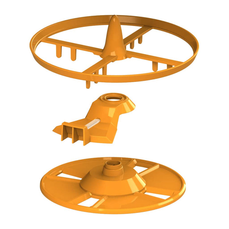 [Australia] - Baby Brezza Formula Pro Advanced Replacement Stirring Wheel, Locking Cover, and Measuring Wheel Set aka Orange Parts 