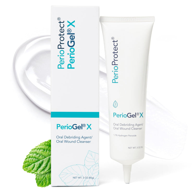 PerioGelX | Periodontal Treatment for Teeth | Promotes Teeth Whitening (3 oz.) Mint