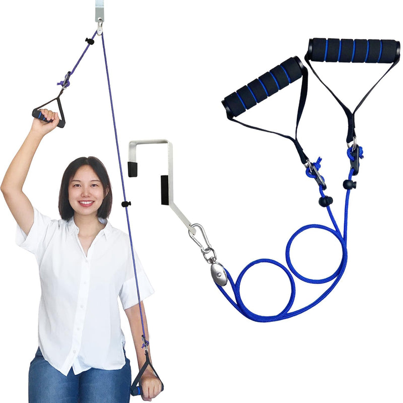 [Australia] - Shoulder Pulley for Physical Therapy, Pulleys for Shoulder Rehab Over Door, Shoulder Pulley Over The Door Physical Therapy, Door Pulleys for Physical Therapy, Arm Pulley, Over The Door Pulleys 