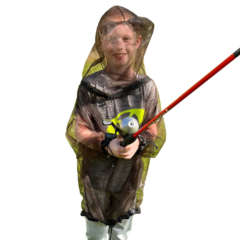 [Australia] - Aventik No-See-Um Mesh Youth Mosquito Jacket, Youth Mosquito Pants M&L Super Light, Keep Safe Cool, UV Protection Medium-Large 