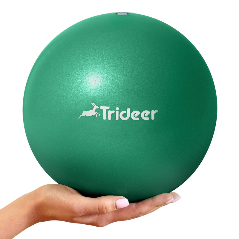 [Australia] - Trideer Exercise Balls Physical Therapy, 9 Inch Pilates Ball Between Knees for Physical Therapy, Mini Exercise Ball - Yoga Ball, Small Workout Balls for Core Strength and Back Support Green 
