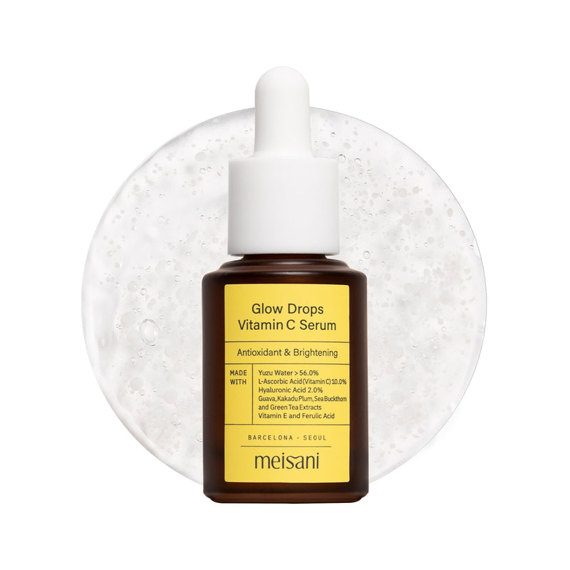 Glow Drops Vitamin C Serum with Yuzu for Radiant Skin, 0.5 fl.oz. | Brightens with pure vitamin C, yuzu fruit water and hyaluronic acid. Antioxidant formula helps boost skin radiance.