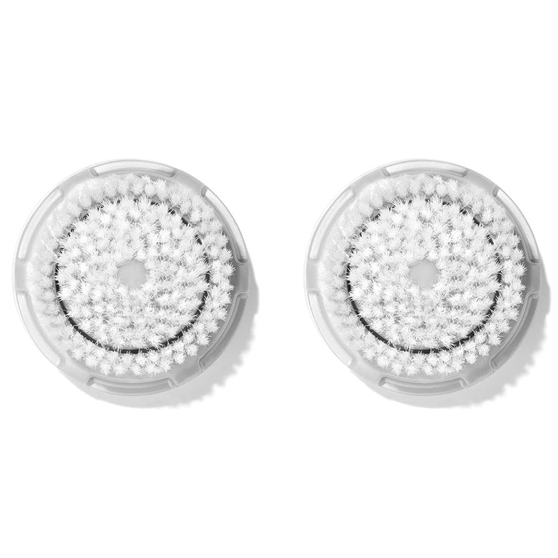 [Australia] - Clarisonic Luxe Cashmere Facial Cleansing Brush Head Replacement | Compatible with Mia 1, Mia 2, Mia Fit, Alpha Fit, Smart Profile Uplift and Alpha Fit X | 2 Pack 2 Count (Pack of 1) 
