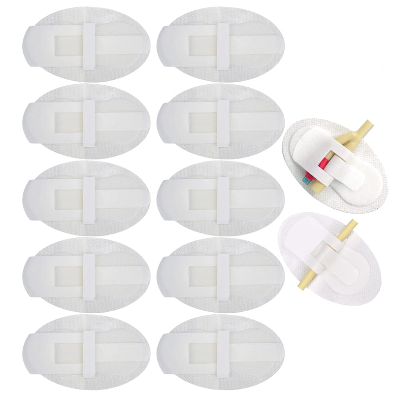 [Australia] - Catheter Stabilization Device Catheter Urinary Leg Bag Legband Holder Legband Holder Sticker (Pack of 10) Style B-10pcs 