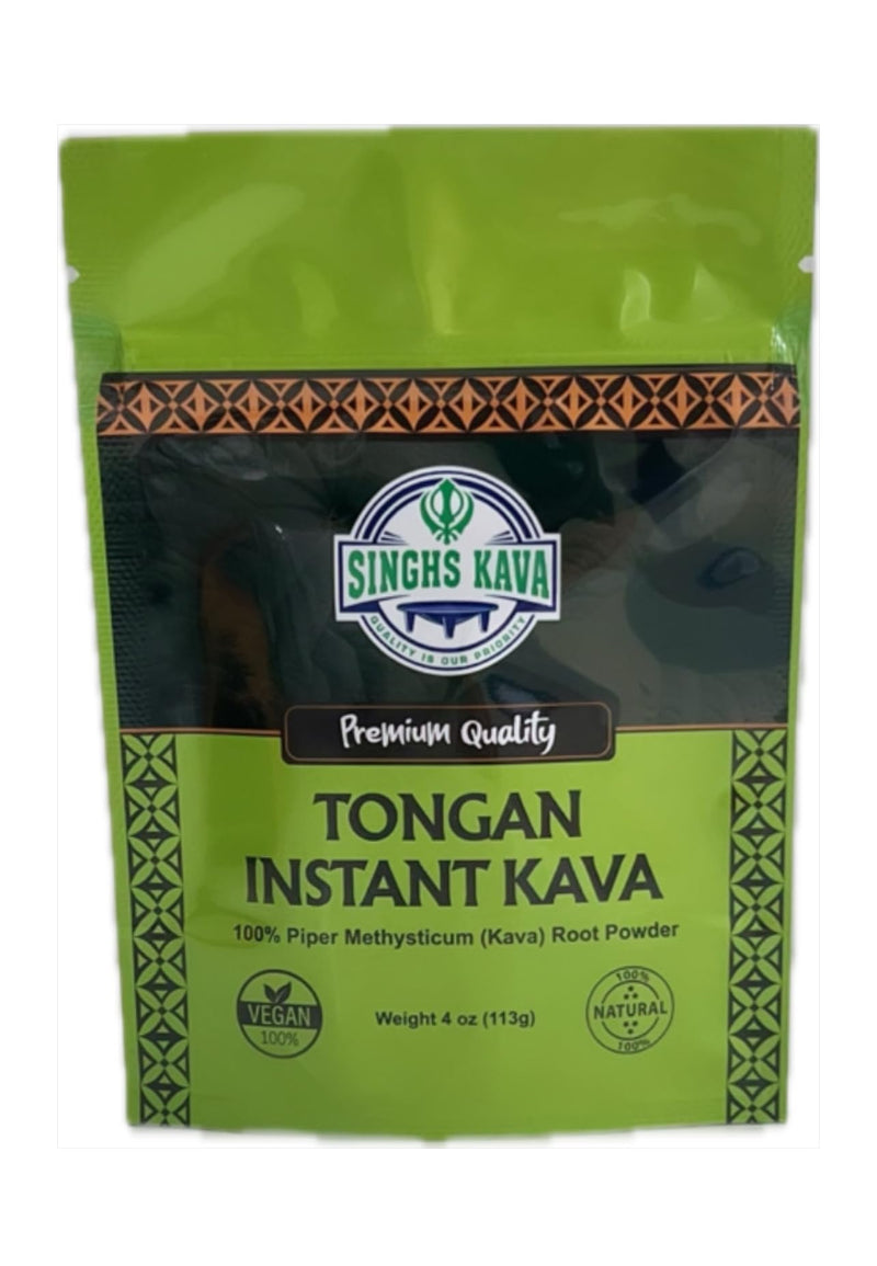 [Australia] - SINGHS Micronized Instant Kava Powder - Tongan Kava, 4 Ounce (Pack of 1), 4.0 Ounce, Pack of 1 (50201700) Original 4 Ounce (Pack of 1) 