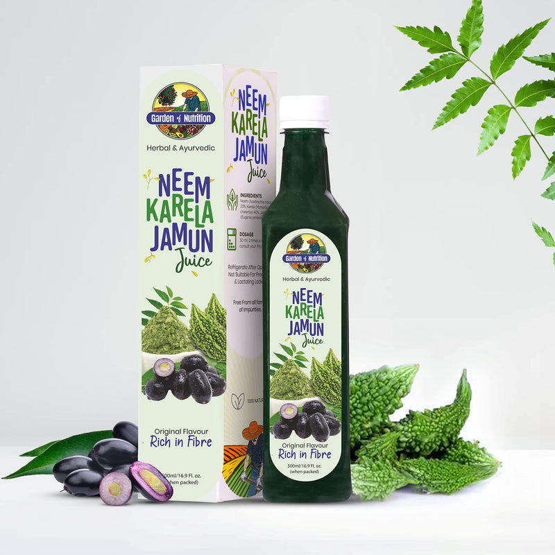 [Australia] - Herbal and Ayurvedic Neem Karela Jamun Juice 500ml 